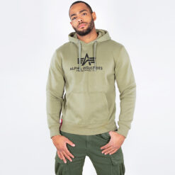 Ανδρικά Hoodies  Alpha Industries Basic Ανδρική Μπλούζα με Κουκούλα (9000088416_1985)