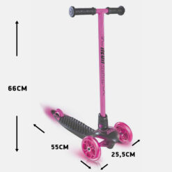 Πατίνια  Athlopaidia Πατίνι Τρίτροχο Neon Glider Pink (9000069072_50179)