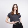 Γυναικεία Crop Top BODYTALK Snapsw Γυναικείο Copped T-shirt (9000073244_3027)