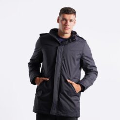 Ανδρικά Μπουφάν  Basehit Long Ανδρικό Μπουφάν Με Κουκούλα (9000090465_40988)