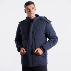 Ανδρικά Μπουφάν  Basehit Men’s P.P. Down Ανδρικό Μπουφάν Με Κουκούλα (9000090477_45950)