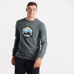 Ανδρικές Μπλούζες Μακρύ Μανίκι  Basehit Outdoor Ανδρική Μπλούζα με Μακρύ Μανίκι (9000090501_4161)