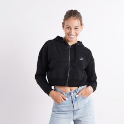 Γυναικείες Μπλούζες Μακρύ Μανίκι  Basehit Women’s Hooded Zip up Sweat (9000090502_1469)