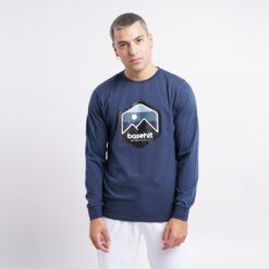Ανδρικές Μπλούζες Μακρύ Μανίκι  Basehit Ανδρική Μπλούζα με Μακρύ Μανίκι (9000090487_4668)