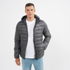 Ανδρικά Μπουφάν  Body Action Ανδρικό Καπιτονέ Μπουφάν με Κουκούλα (9000064116_6587)