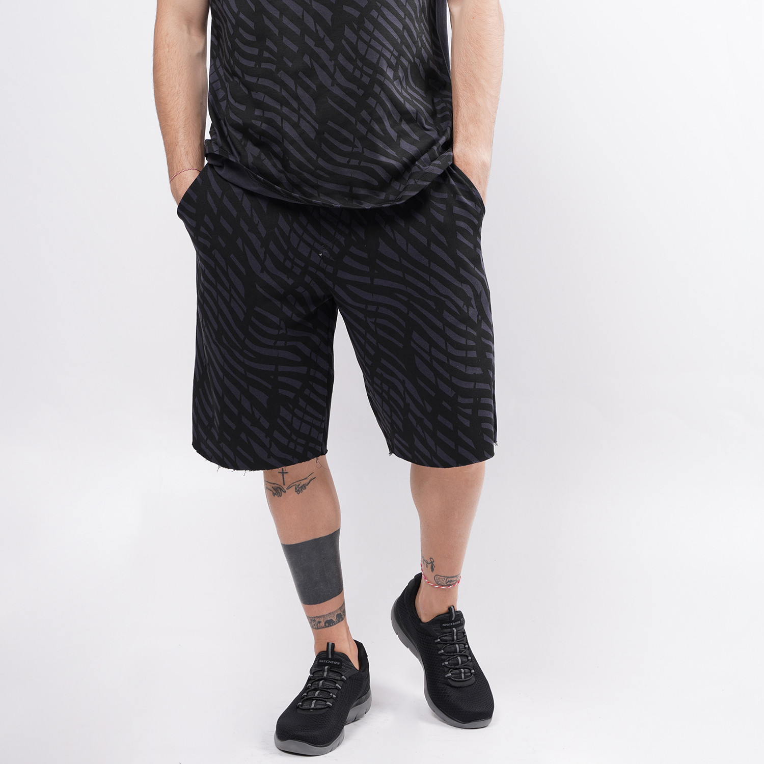 BodyTalk-Allover-Print-Long-Ανδρική-Βερμούδα-Crotch-9000073254_3027