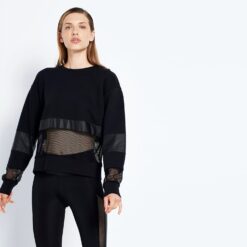 Γυναικεία Φούτερ  BodyTalk Keepitblackw Short Crewneck 70%Co 30%Pes (9000084864_1469)