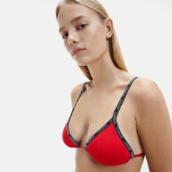 Γυναικεία Μαγιό  Calvin Klein Triangle Γυναικείο Μαγιό Πάνω Μέρος (9000073621_35300)