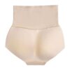 Γναικεία Εσώρουχα Κυλοτάκι  Culottes Bye Bra PADDED PANTIES HIGH WAIST BEIGE Ύφασμα