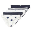 Γναικεία Εσώρουχα Κυλοτάκι  Culottes Petit Bateau CULOTTE COTON X5