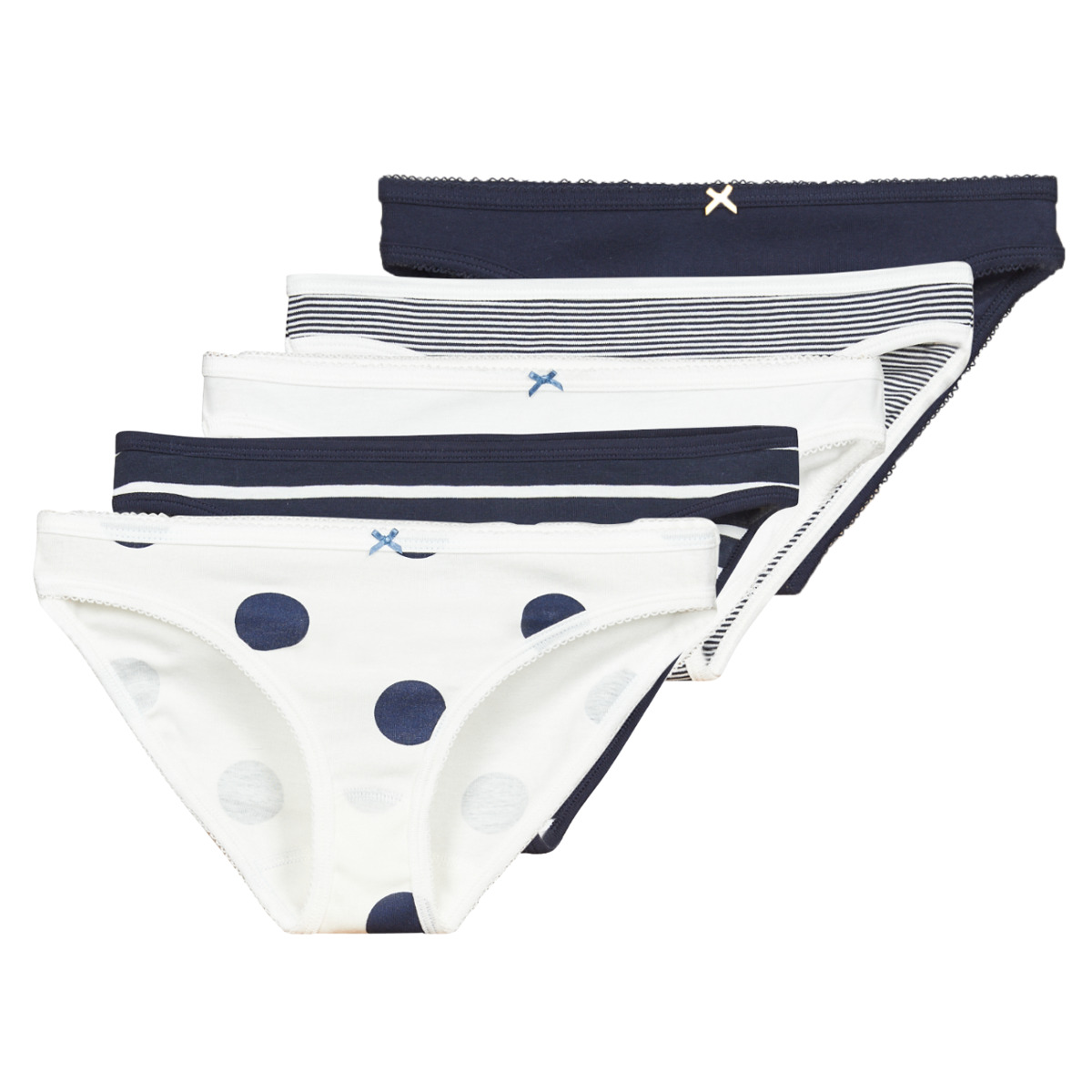 Culottes-Petit-Bateau-CULOTTE-COTON-X5