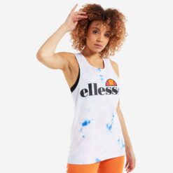 Γυναικείες Μπλούζες Κοντό Μανίκι  Ellesse Abigalle Tie Dye Γυναικεία Αμάνικη Μπλούζα (9000076348_12705)