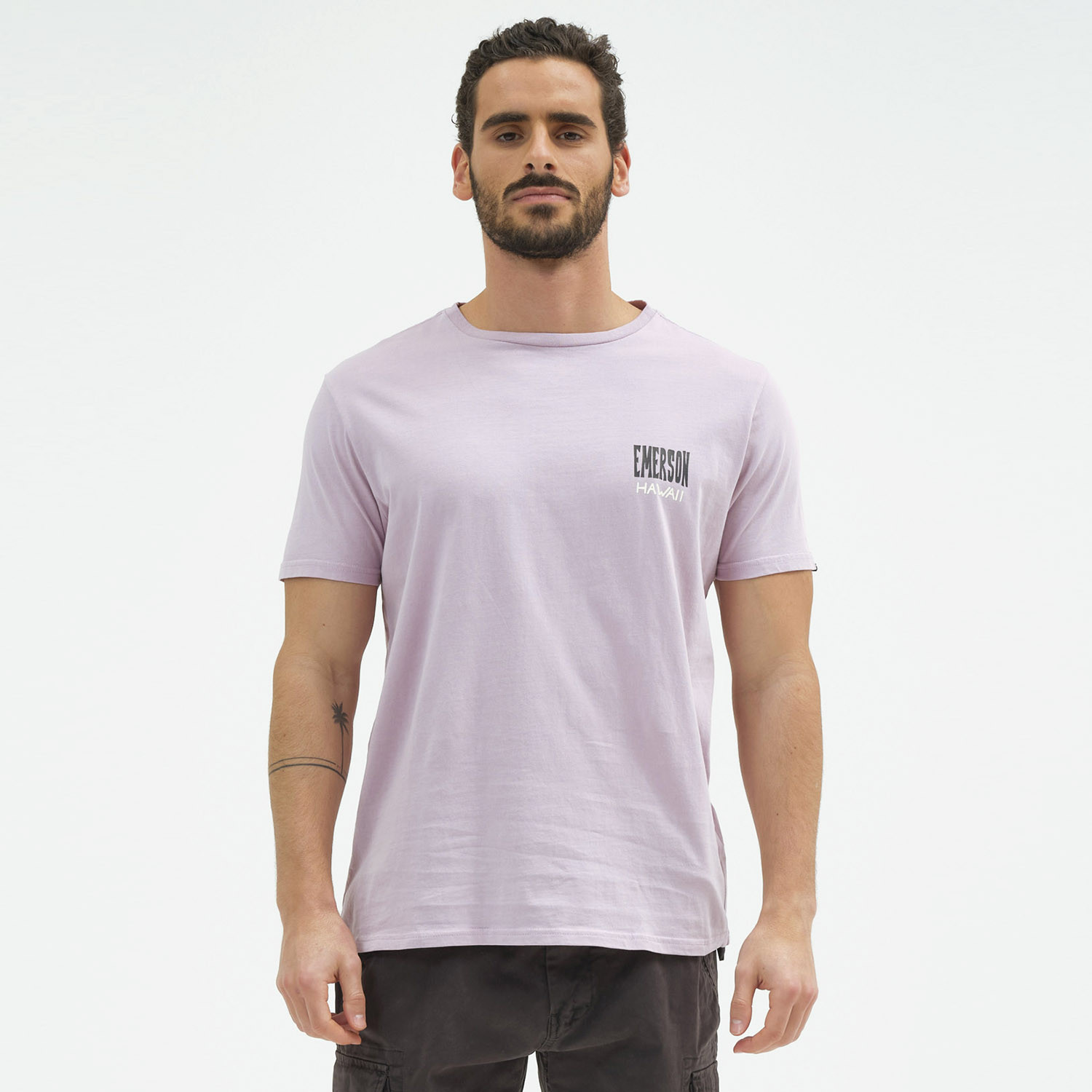 Emerson-Garment-Dyed-Ανδρική-Μπλούζα-9000070415_50688