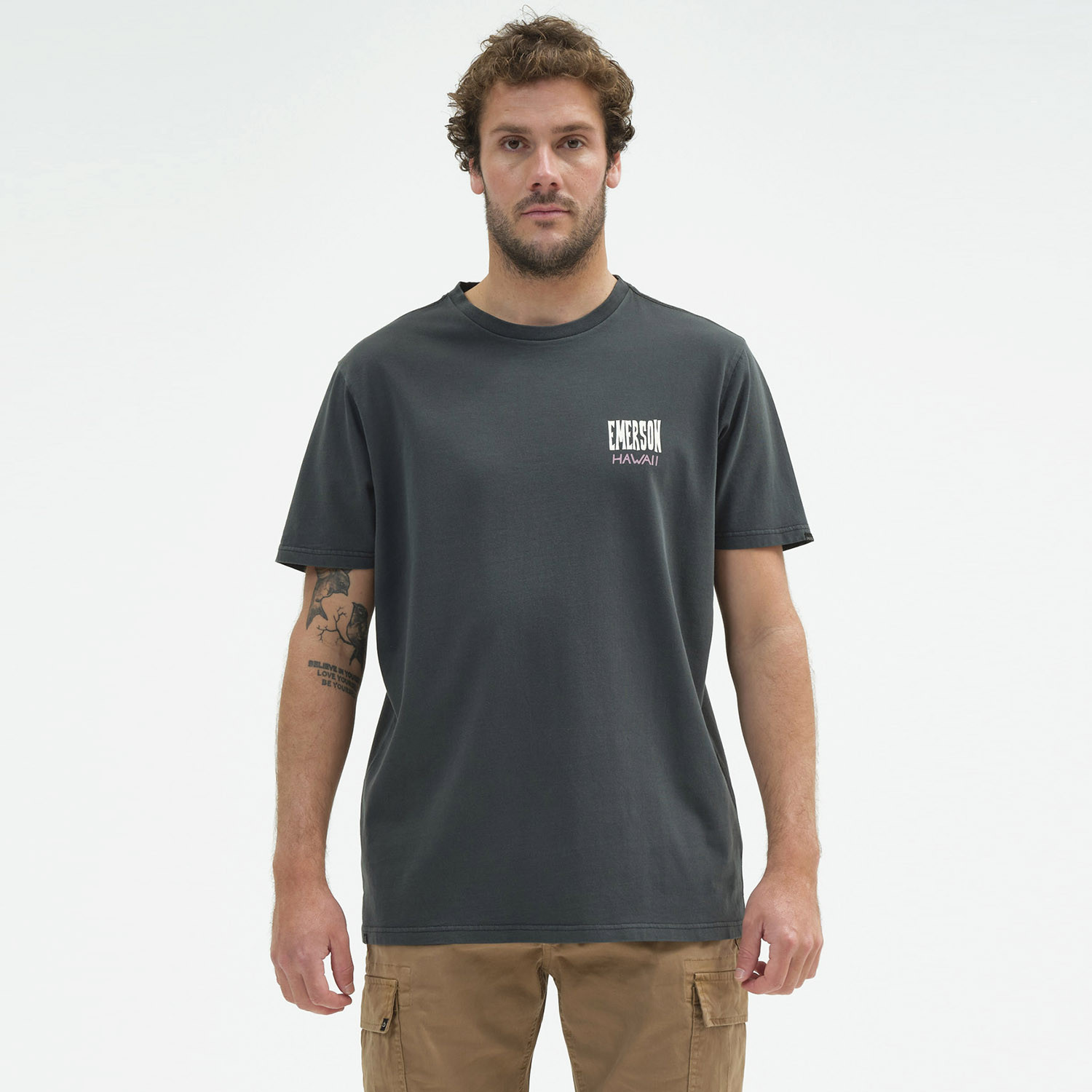 Emerson-Garment-Dyed-Ανδρική-Μπλούζα-9000070416_3273