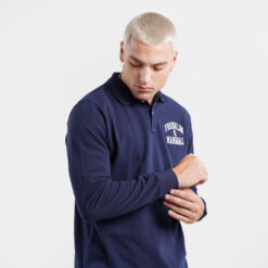 Ανδρικά Polo  Franklin & Marshall Ανδρική Polo Μπλούζα με Μακρύ Μανίκι (9000088032_1629)