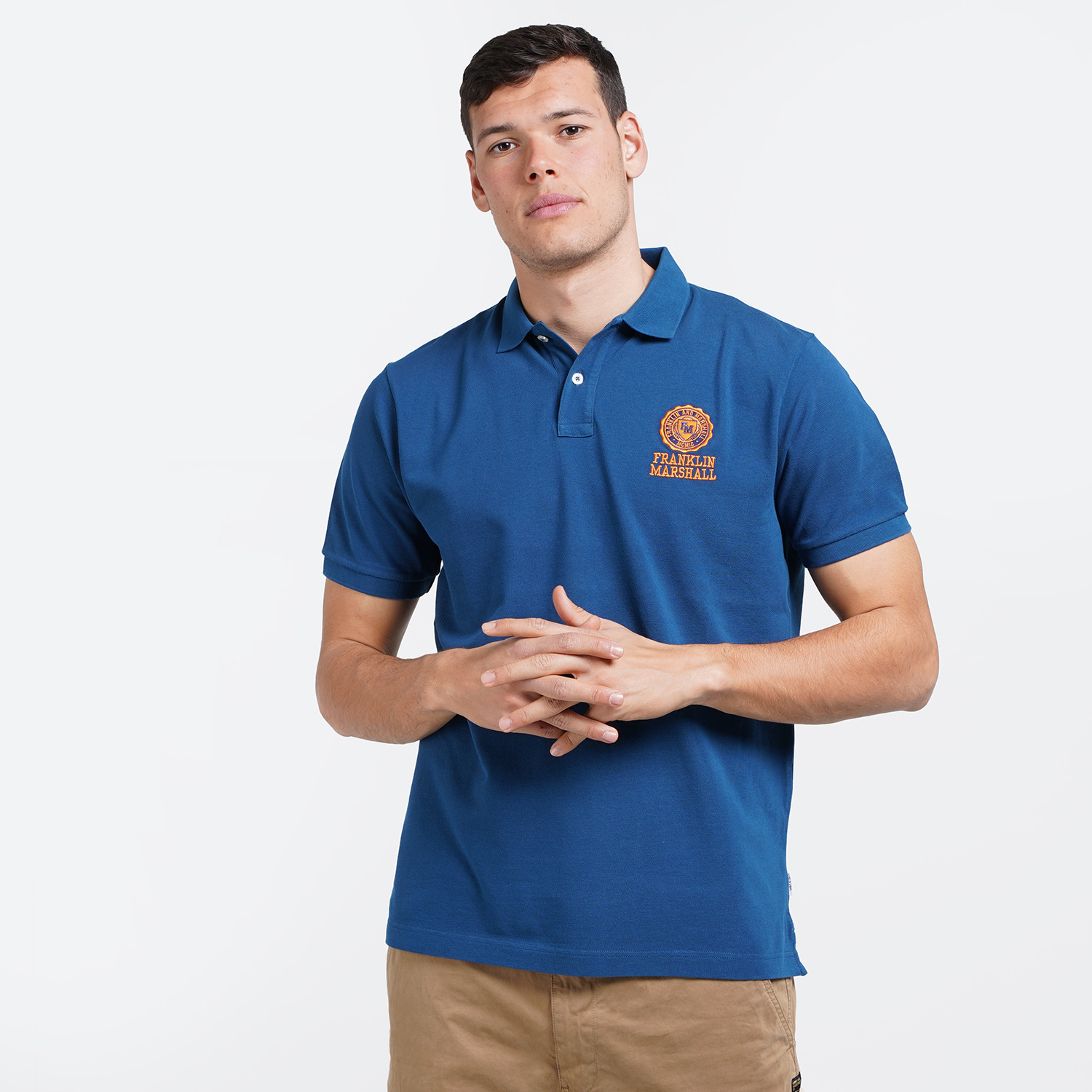 Franklin-Marshall-Ανδρικό-Polo-T-shirt-9000104421_1962
