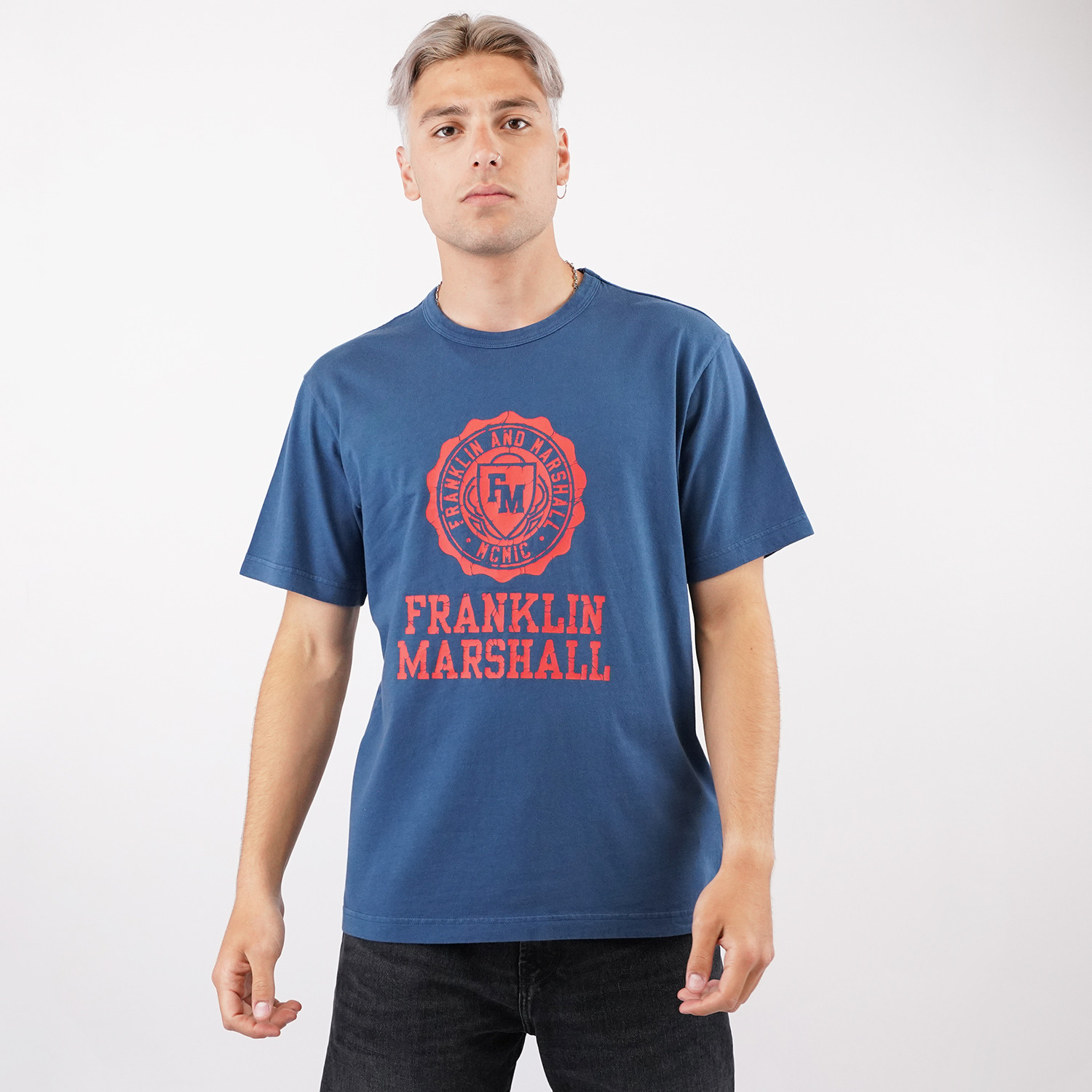 Franklin-Marshall-Ανδρικό-T-shirt-9000076625_52296