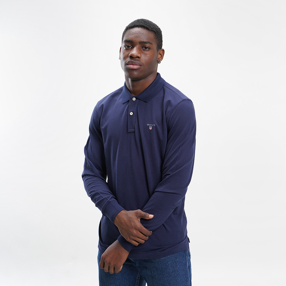 GANT-Ανδρική-Polo-Μπλούζα-με-Μακρύ-Μανίκι-9000099204_4572