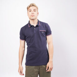 Ανδρικά T-shirts  Gant Ανδρική Polo Μπλούζα (9000079050_4572)