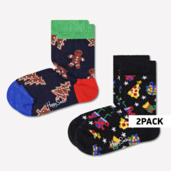 Παιδικές Κάλτσες  Happy Socks Gingerbread & Gifts Παιδικές Κάλτσες 2 Τεμάχια (9000091975_2074)