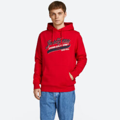 Ανδρικά Hoodies  Jack & Jones Logo Ανδρική Μπλούζα με Κουκούλα (9000104300_6902)