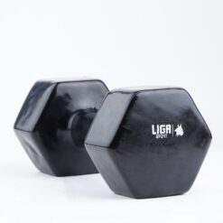 Βαράκια  LIGASPORT Vinyl Dumbbell Αλτηρας Βινυλιου 9Kg (9000082343_001)