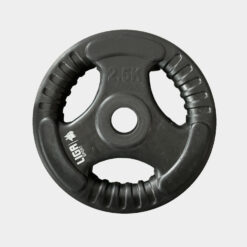 Βαράκια  LIGASPORT Δίσκος Για Βάρη Με Λάστιχο 2.5Kg Φ28 (9000082353_17029)