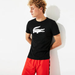 Ανδρικά T-shirts  Lacoste Crewneck Logo Ανδρική Μπλούζα (9000091832_56110)