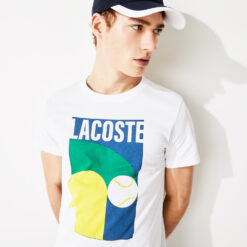Ανδρικά T-shirts  Lacoste SPORT Breathable Graphic Print Ανδρικό T-shirt (9000076174_1539)