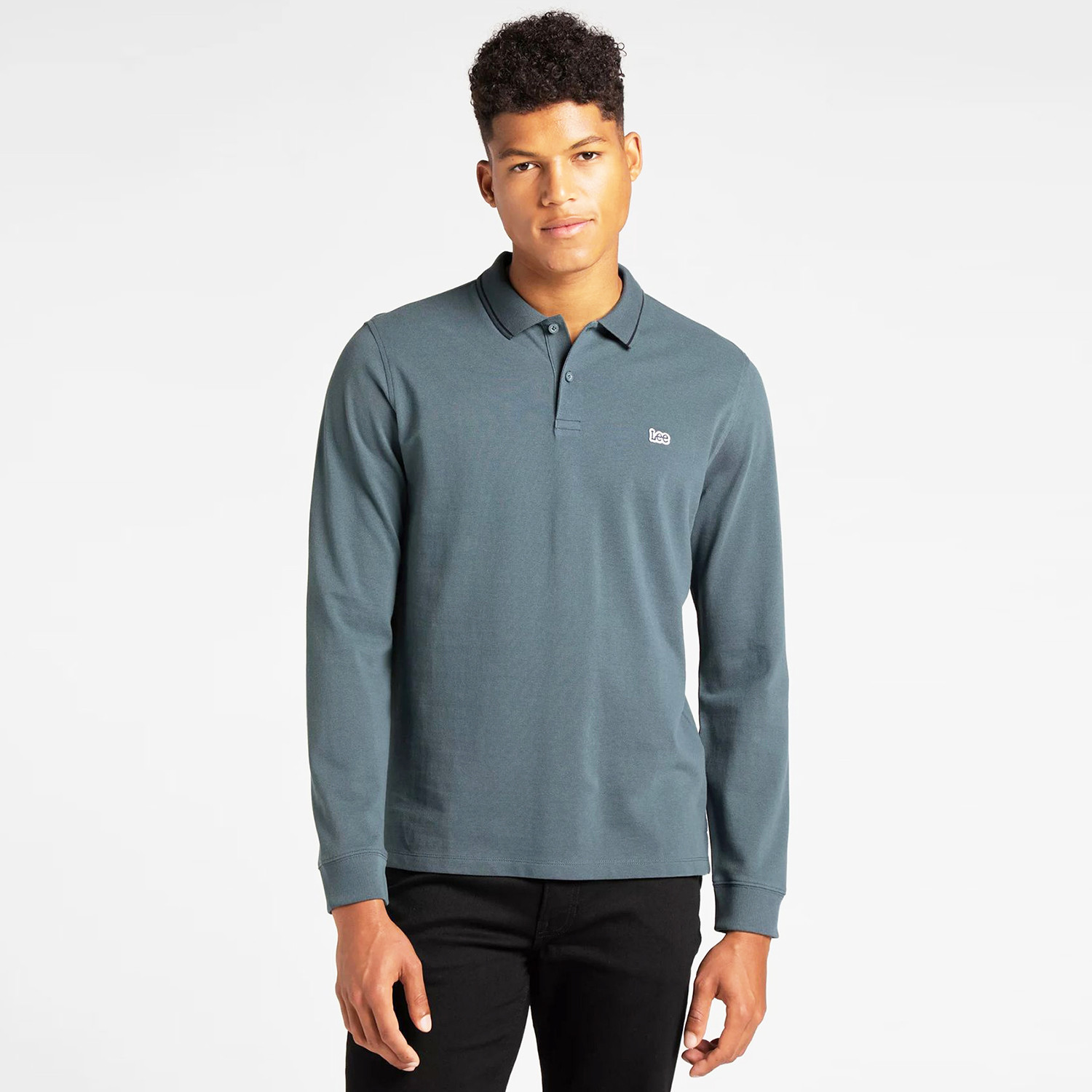 Lee-Pique-Polo-Ανδρική-Μπλούζα-με-Μακρύ-Μανίκι-9000092639_15541