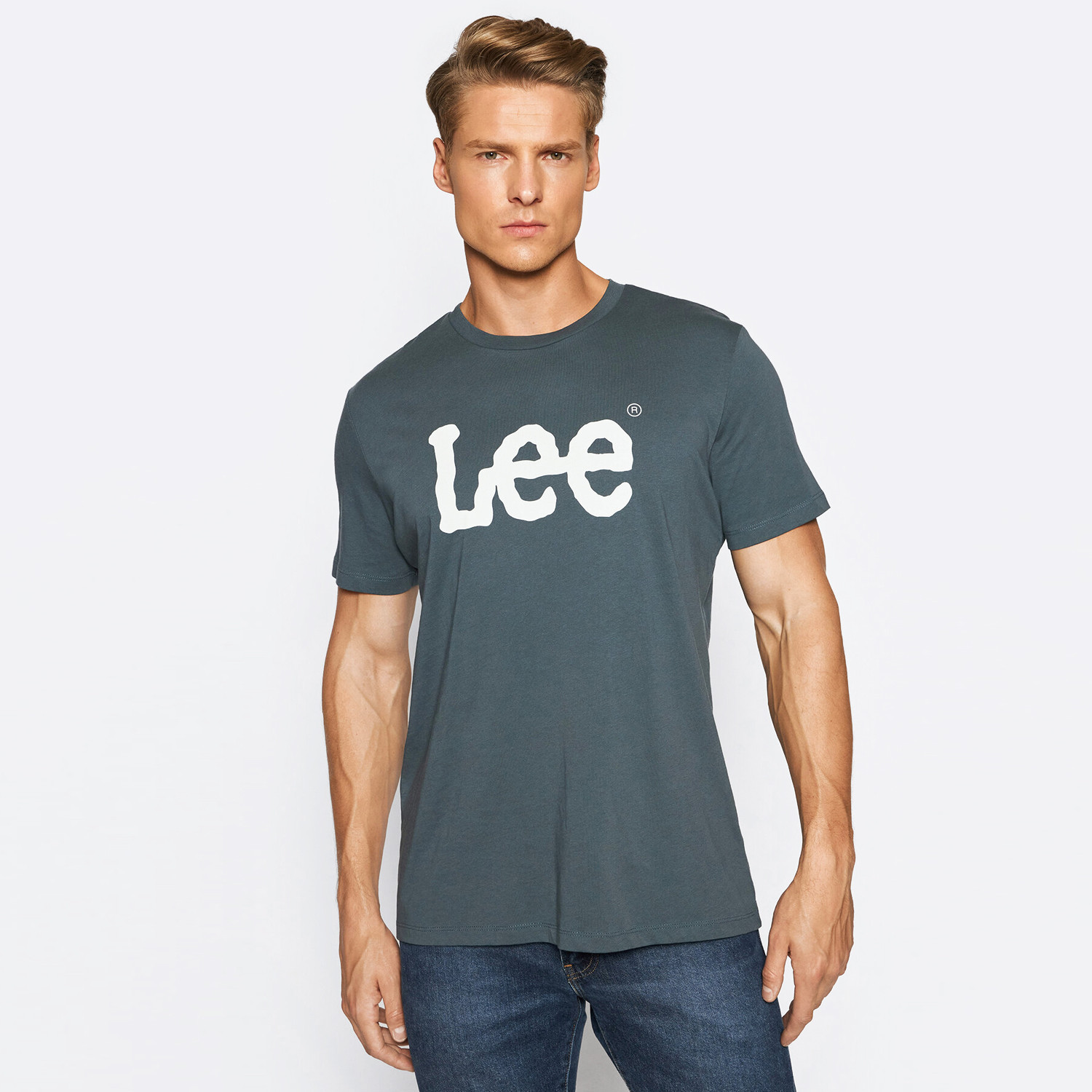 Lee-Wobbly-Logo-Ανδρικό-T-shirt-9000092643_15541