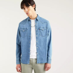 Ανδρικά Πουκάμισα  Levi’s Barstow Western Standard Denim Ανδρικό Πουκάμισο (9000072212_26103)