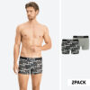 Ανδρικά Εσώρουχα  Levis Men Logo Aop Boxer Brief 2-Pack Ανδρικά Μποξεράκια (9000077033_45053)
