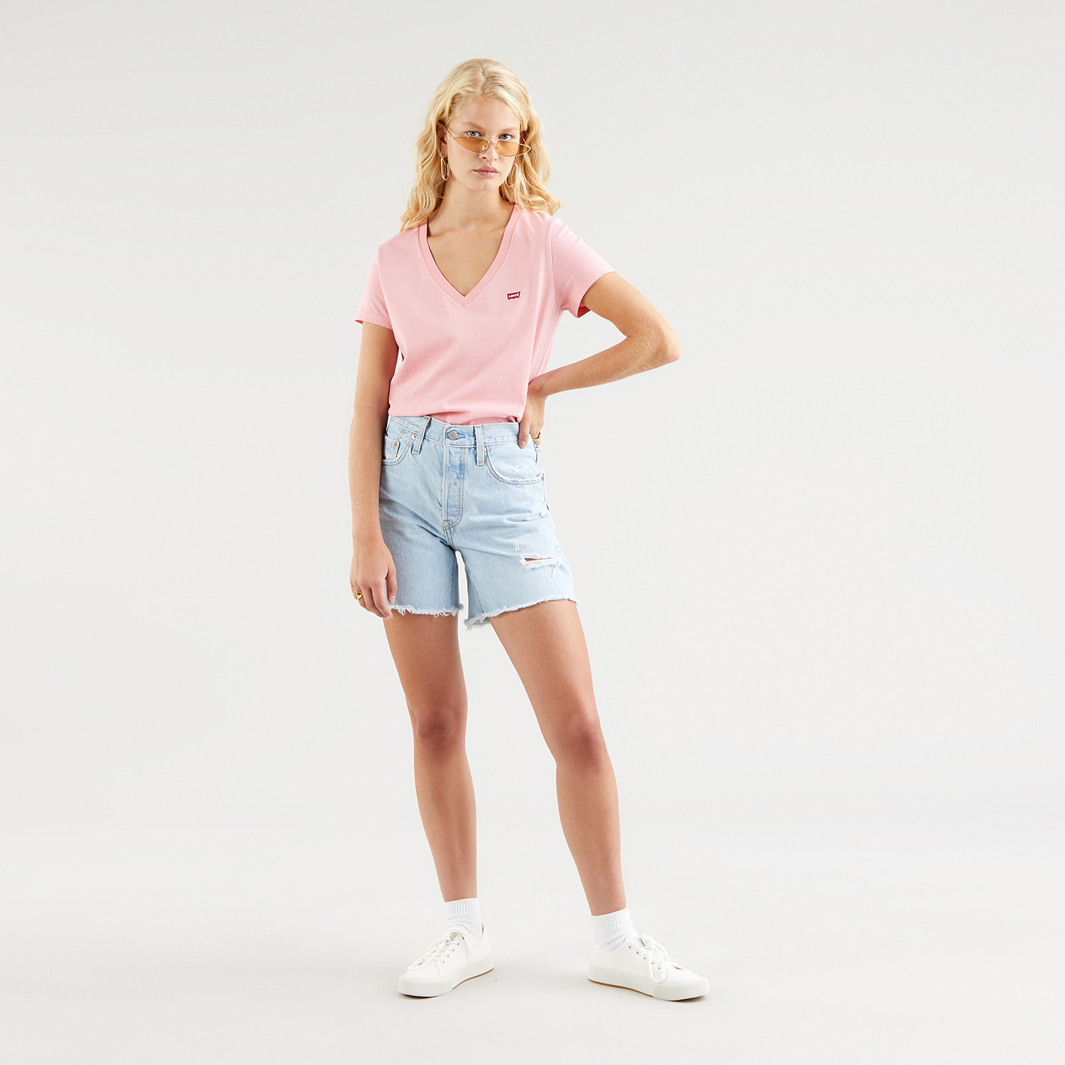 Levis-Perfect-V-Neck-Γυναικεία-Μπλούζα-9000072223_26106