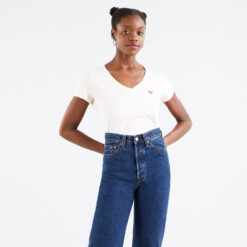 Γυναικείες Μπλούζες Κοντό Μανίκι  Levi’s Perfect V-Neck Γυναικεία Μπλούζα (9000085140_26107)
