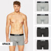 Ανδρικά Εσώρουχα Levi’s Solid Basic 4-Pack Ανδρικά Μποξεράκια (9000092769_56250)