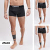 Ανδρικά Εσώρουχα  Levis Solid Basic Boxer 2-Pack Ανδρικό Μπόξερ (9000069335_19602)