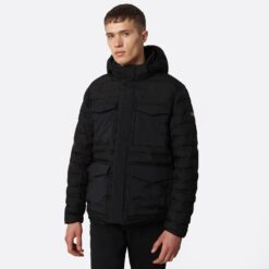 Ανδρικά Μπουφάν  Napapijri A-Alvar Long Black 041 (9000085834_44140)
