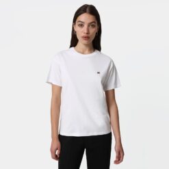 Γυναικείες Μπλούζες Κοντό Μανίκι  Napapijri Salis Ss W 2 Brightwhite 002 (9000085841_41044)