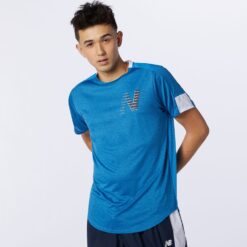 Ανδρικά T-shirts  New Balance Printed Fast Flight Ανδρικό T-shirt (9000092333_56159)