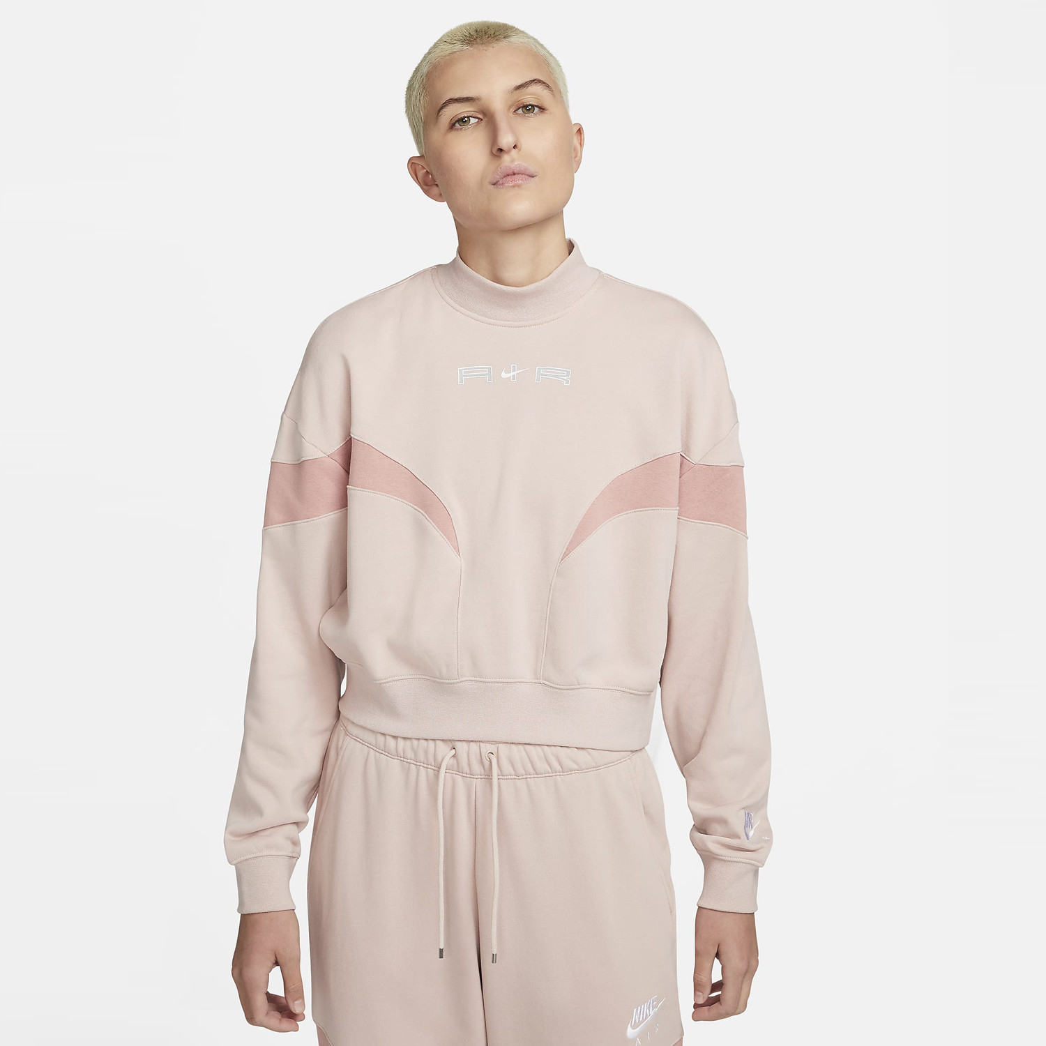 Nike-Air-Fleece-Mock-Γυναικεία-Μπλούζα-Φούτερ-9000081503_53758