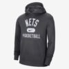 Ανδρικά Hoodies  Nike Brooklyn Nets Spotlight Dri-FIT NBA Ανδρική Μπλούζα Με Κουκούλα (9000081005_6778)