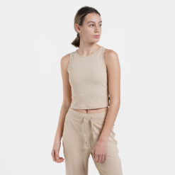 Γυναικεία Crop Top  Nuff Rib Γυναικεία Αμάνικη Μπλούζα (9000100559_103)