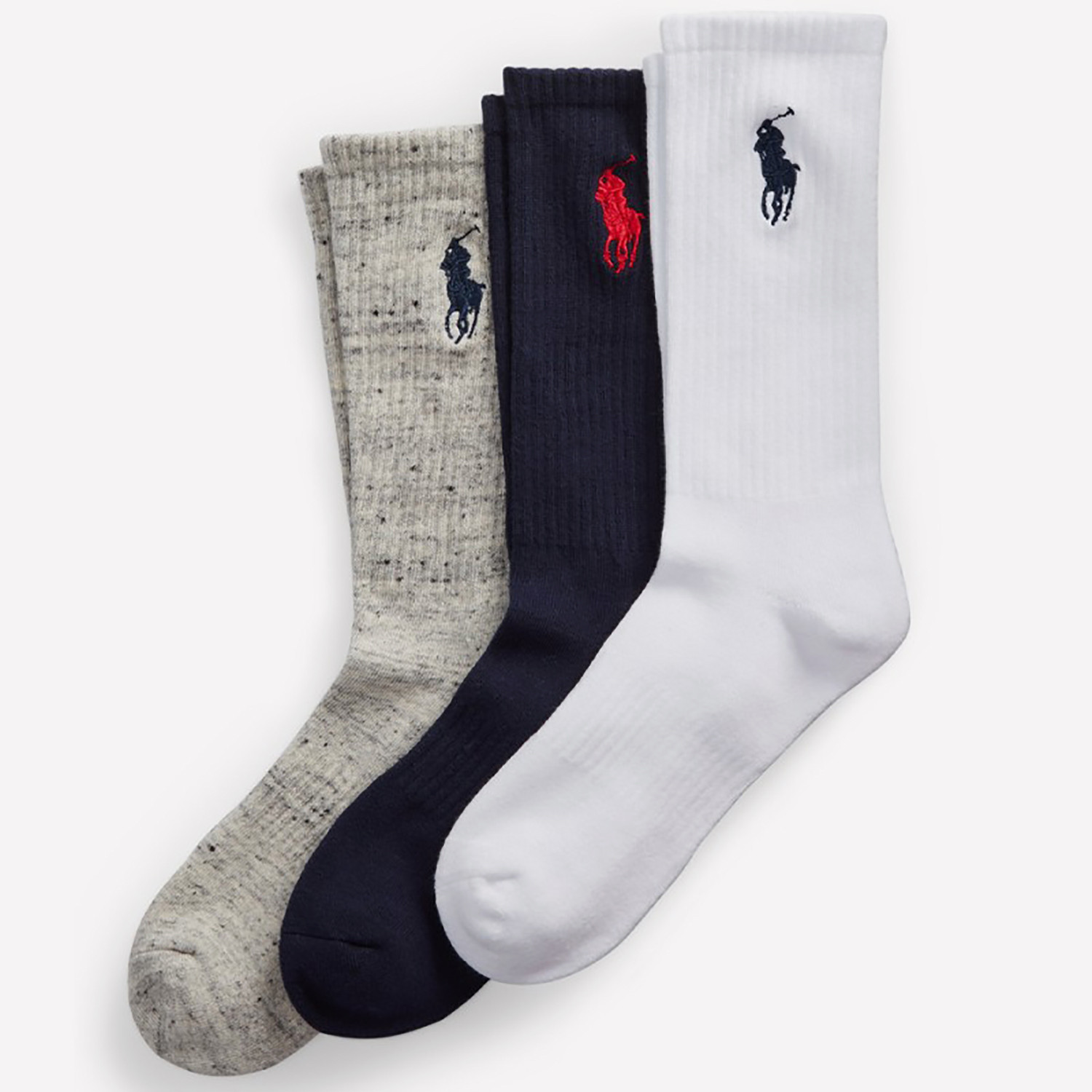 Polo-Ralph-Lauren-Big-Pony-3Pack-Crew-Ανδρικές-Κάλτσες-9000089295_55558