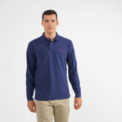 Ανδρικά Polo  Polo Ralph Lauren Slim Fit Mesh Ανδρικό Μακρυμάνικο Πόλο (9000064578_44996)