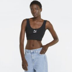 Γυναικεία Crop Top  Puma Classics Ribbed Γυναικείο Crop Top (9000096304_22489)