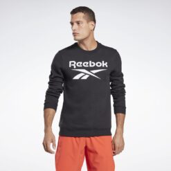 Ανδρικά Φούτερ  Reebok Sport Identity Fleece Crew Ανδρική Μπλούζα (9000083609_1480)