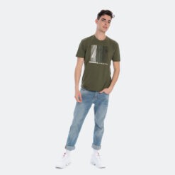 Ανδρικά T-shirts  Russell Athletic Striped Crewneck Men’s T-Shirt (9000051647_26955)