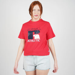 Γυναικείες Μπλούζες Κοντό Μανίκι  Russell Athletic Virginia Graphic Γυναικεία Μπλούζα (9000051663_6902)