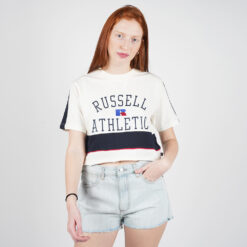 Γυναικείες Μπλούζες Κοντό Μανίκι  Russell Athletics Lauren Cropped Γυναικείο T-Shirt (9000051664_14267)
